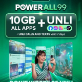 Smart Power All 99 Now Comes with Unli FB or Unli TikTok