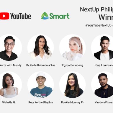 YouTube and Smart Announce the 12 Winners of NextUp Philippines 2021