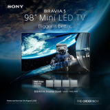 Sony Opens Pre-Orders for BRAVIA 5 98″ Mini LED TV with Free Home Theatre System