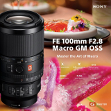 Sony FE 100mm F2.8 Macro GM OSS Lens: Advanced Macro Imaging Arrives in the G Master Series