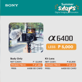 Content Creation at Home Just Got Better with Sony Philippines’ Summer Snaps Gadget Deals