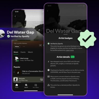 Spotify Verified Badge Used to Distinguish Humans from AI