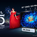 TCL Celebrates its 25th Anniversary with an Unbeatable Discount on its QD-Mini LED TV