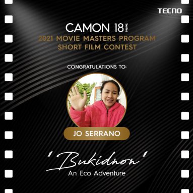 TECNO Mobile Awards Johanna Serrano Grand Winner of Its First Movie Masters Program