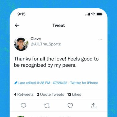 Twitter Blue Subscribers Can Now Edit Their Tweets