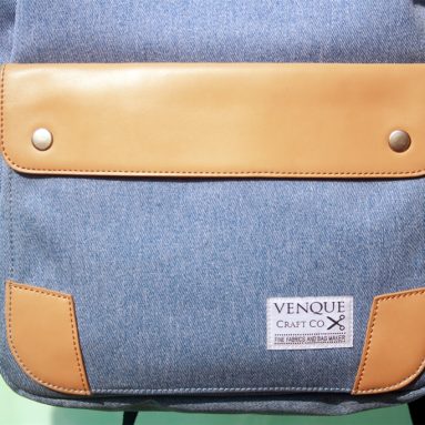 Chic and Classy: Venque Classic Denim Laptop Bag Quick Review