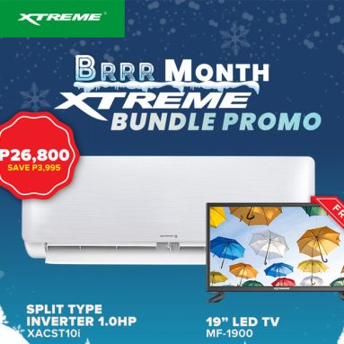 Get a FREE Appliance Bundle with a Purchase of an XTREME Air Conditioner Until September 30!