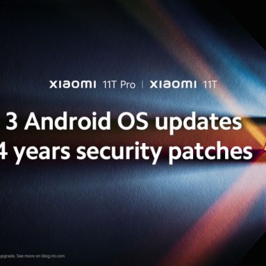Xiaomi 11T Series will Receive 3 Android Upgrades and 4 Years of Security Patches