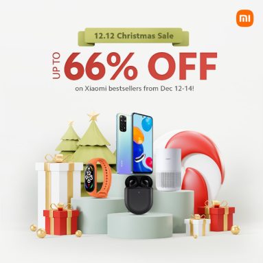 Enjoy Up to 66% Off During the Xiaomi 12.12 Sale from December 12-14