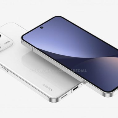 Xiaomi 13 Rendered Images Showcase Design Details