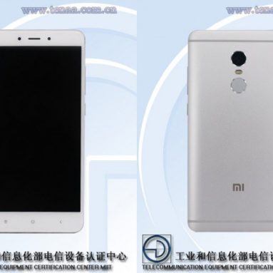 Redmi Note 4X Appears in TENAA