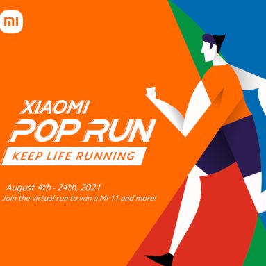 Keep Life Running with Xiaomi Virtual Pop Run 2021