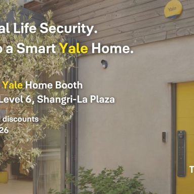 Visit the Yale Pop-Up Booth at True Value Shangri-La Plaza from May 1 to 31, 2026!