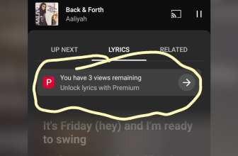 YouTube Music Lyrics Will Now Have a Limit for Free Users