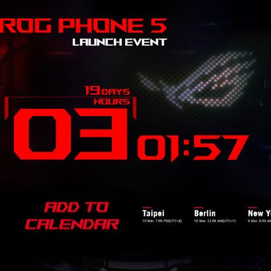 ASUS ROG Phone 5 Confirmed to Launch on March 10