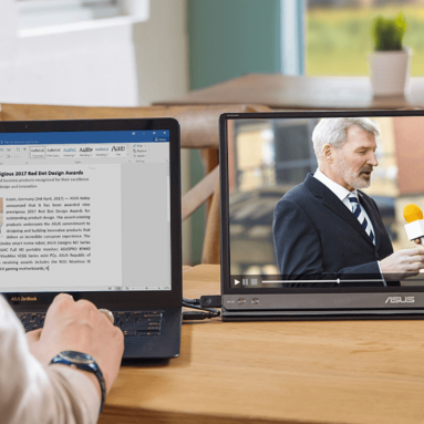 ASUS Outs World’s Slimmest and Lightest Portable Monitor: The ZenScreen MB16AC