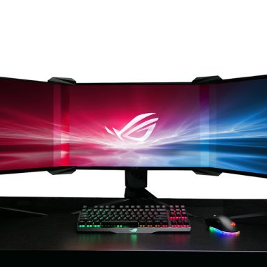 Asus ROG Uses Light Refraction To Make Monitor Edges Disappear