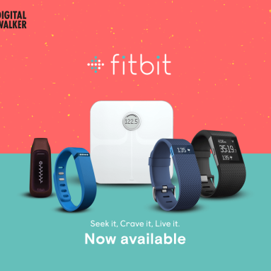 Fitbit Wearables, Now Available at Digital Walker