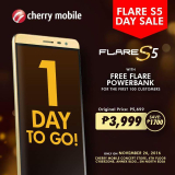Cherry Mobile Flare S5 Goes On a Big One Day Sale!
