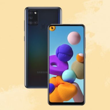 Samsung Galaxy A21s Packs Quad-Camera Setup and 5,000mAh Battery