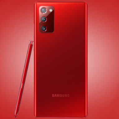 Samsung Galaxy Note20 5G Gets Mystic Red Color in South Korea