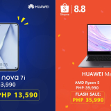 Huawei Announces its Lazada and Shopee 8.8 Sale With Up to 40% Off on Select Products!