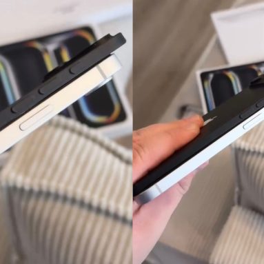 iPhone 17 Air Dummy Model is Really Thin Next to iPhone 16e!