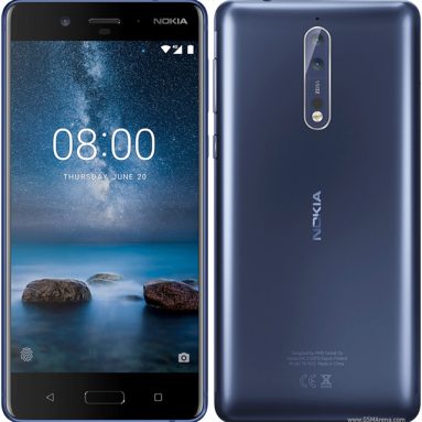 Nokia 8 Goes Official: Quad HD Display, Snapdragon 835, and Dual Zeiss Cameras