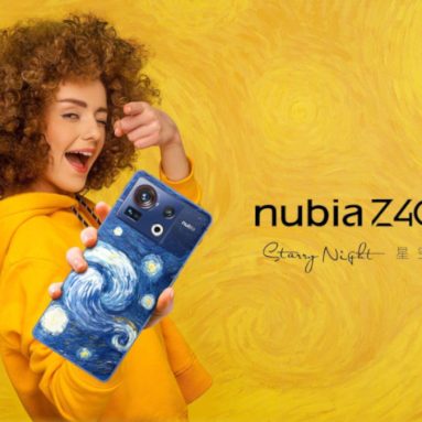 nubia Z40S Pro Starry Night Collector’s Edition Introduced Inspired by Van Gogh’s Starry Night
