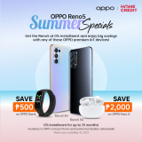 OPPO Reno5 Series is Now Available at 0% Installment with the OPPO Reno5 Summer Specials Promo