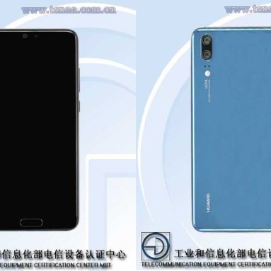 Design of Huawei P20 Revealed Through TENAA