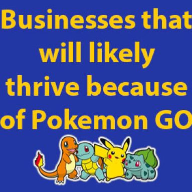 5 businesses that we think will succeed because of Pokemon GO