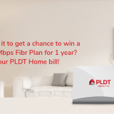 Joining this raffle by PLDT can get you win 1Gbps Unli Fibr Plan