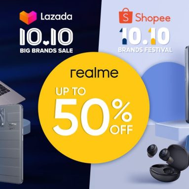Score Up to PHP 7,000 Off on realme Devices this 10.10