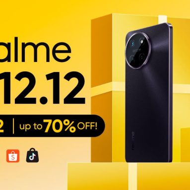 Get a realme Device for as Low as PHP 12 During the 12.12 Sale