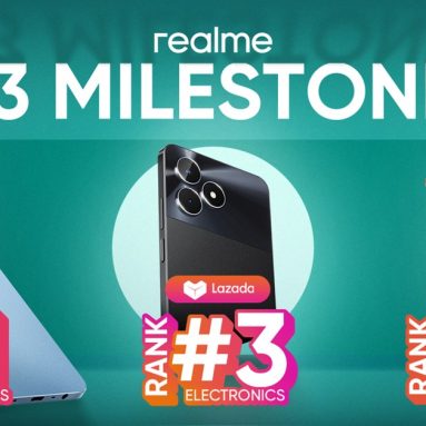 realme Achieves Highest Sales for 3.3 via TikTok, Lazada, and Shopee