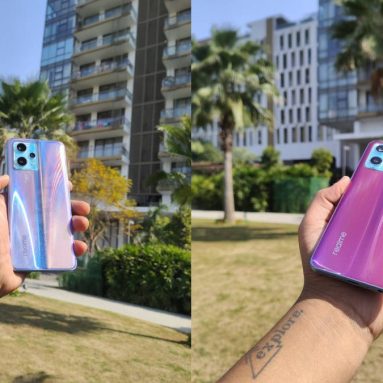 realme 9 Pro+ Live Images Reveal Color-Changing Design