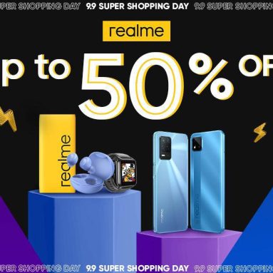 realme Kicks Off the Ber months with Discounts up to 50% Off at Lazada and Shopee 9.9 Sale