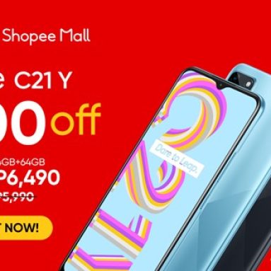 realme C21Y Launches in PH via Shopee and Lazada