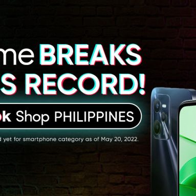realme Breaks TikTok Shop Philippines Record for realme C35 Launch