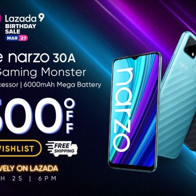 realme Joins Lazada Birthday Sale with Up to 51% Off on Select Products!