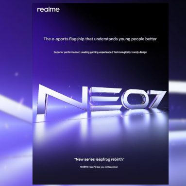 realme Neo7 Teased to Arrive in China on December 2024