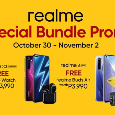 realme is Kicking-Off the Holiday Season with Special Bundle Promos