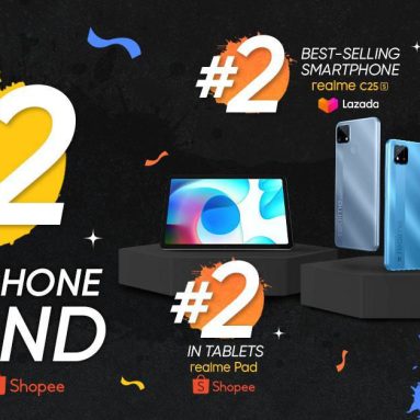 realme is Among the Top Tech Brands at the 11.11 Lazada and Shopee Sales