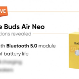 Realme Buds Air Neo Spotted: R1 Chip and 17 Hours of Uptime