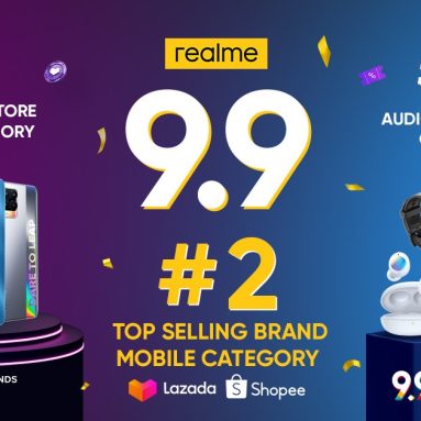 realme PH Official Store is the No. 1 Top-Selling Mobile Store at 9.9 Big Brands Sale