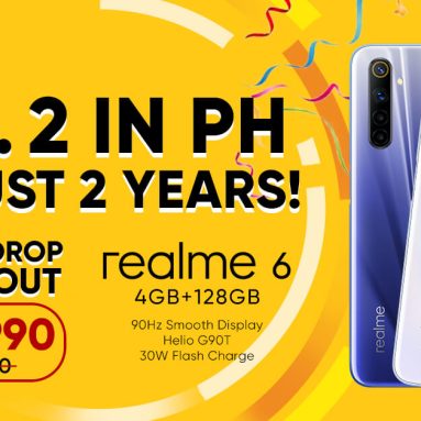 realme is the Top 2 Smartphone Brand in PH, Announces Price Drop for realme 6!