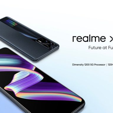 realme X7 Max 5G Unveiled with Dimensity 1200 Chipset