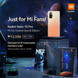 Xiaomi Announces the Redmi Note 10 Pro Mi Fan Festival Special Edition