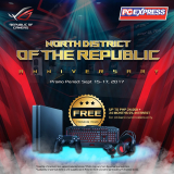 PC Express Announces ASUS ROG Anniversary and Payday Weekend Promo!